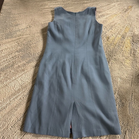 Vintage Bloomingdale’s wool mini dress sleeveless shift dress 10 - Picture 2 of 7